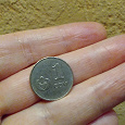 Отдается в дар Монета 1 сом (2008)