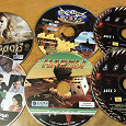 Отдается в дар DVD диски с играми для старых компьютеров