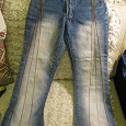 Отдается в дар джинсы для худенькой девочки на рост 128 см