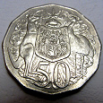 Отдается в дар Монета 50 центов Австралии