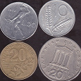 Отдается в дар Монеты Италии и Греции