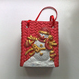 Отдается в дар сувенир «новогодняя керамическая сумочка»