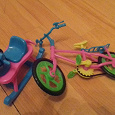 Отдается в дар Лошадка и велосипед для кукол барби