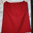 Отдается в дар Красная юбка