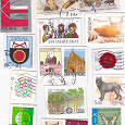Отдается в дар Несколько гашеных марок разных стран
