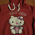 Отдается в дар Толстовка для девочки Hello kitty 110 — 116