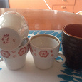Отдается в дар Три кофейные чашечки из СССР
