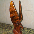 Отдается в дар Статуэтка деревянная «Орел»