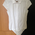 Отдается в дар Белая рубашка-боди OSTIN, размер 42-44