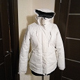 Отдается в дар Куртка женская теплая 44-46 белого цвета