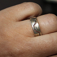 Отдается в дар Серебряное кольцо 17 размер