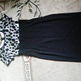 Отдается в дар черное платье. zarina. 44 размер.