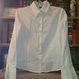 Отдается в дар Женская рубашка белая, размер 46-48