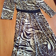 Отдается в дар Платье леопардовое, 44 размер