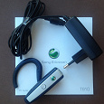 Отдается в дар Гарнитура bluetooth, зарядка и диск Sony Ericsson t610