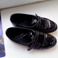 Отдается в дар Ботиночки туфли-кроссовки adidas чёрные спортивные размер 37-37'5