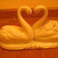 Отдается в дар Романтический сувенир «2 лебедя»