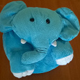 Отдается в дар Мягкая игрушка голубой слон