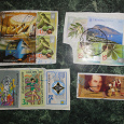 Отдается в дар марки с конвертов украинские