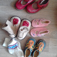 Отдается в дар детская обувь разных размеров