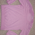 Отдается в дар свитер — кофта XL нежно розовый