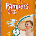 Отдается в дар Pampers sleep&play 5