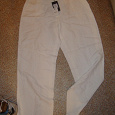 Отдается в дар Белые льняные брюки Tuzzi, новые, размер 52-54