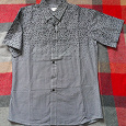 Отдается в дар Рубашка мужская с коротким рукавом размер 40-41
