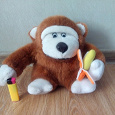 Отдается в дар Мягкая игрушка — обезьяна.