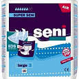 Отдается в дар Подгузники для взрослых Super Seni large №3 2 открытые упаковки