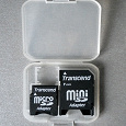 Отдается в дар Переходник microSD на miniSD и SD