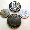 Отдается в дар Несколько сувенирных монет для коллекционеров