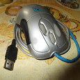 Отдается в дар Жирная серая мышь (A4Tech WOP-35PU, USB)