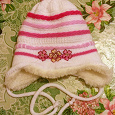 Отдается в дар Зимняя шапка для младенца