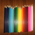 Отдается в дар набор карандаши цветные