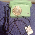 Отдается в дар Телефон зелёный