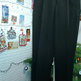 Отдается в дар Брюки черные, мужские, индивидуальный пошив на мерки От 78-80 см Об 92-94 Длина 105 см