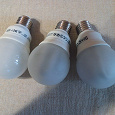 Отдается в дар Энергосберегающие лампы — 3 шт. Матовые.