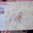 Отдается в дар Туристическая карта-схема Москвы