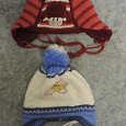 Отдается в дар Детские тёплые шапки