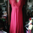 Отдается в дар красное платье. размер 48-50.