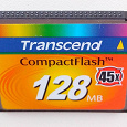 Отдается в дар Карта памяти CompactFlash 128Mb