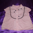 Отдается в дар Розовая блузочка для девочки