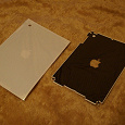 Отдается в дар Карбоновые наклейки + силиконовый чехол на iPad mini