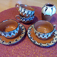 Отдается в дар Набор болгарской керамики