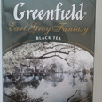 Отдается в дар чай чёрный листовой greenfield earlgrey