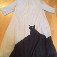 Отдается в дар Шикарное платье с котом из шерсти