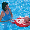 Отдается в дар Круг для плавания Swimtrainer красный