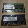 Отдается в дар Робоча SO-DIMM DDR2 512Mb*2шт