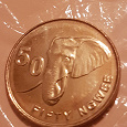 Отдается в дар Монета Замбия.